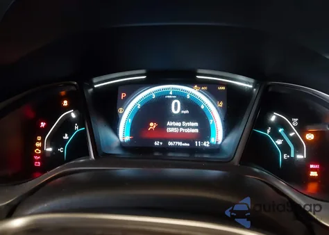 2020 Honda Civic Ex from USA, damaged, VIN 19XFC1F35LE209402